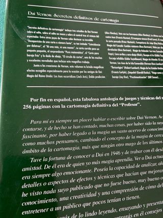 Dai Vernon: Secretos definitivos de cartomagia