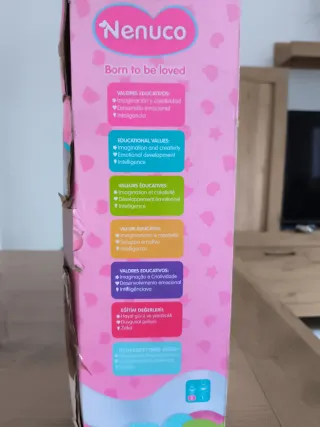 Nenuco Cuna con Muñeca y Monitor Bebé