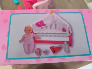 Nenuco Cuna con Muñeca y Monitor Bebé