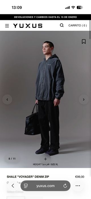 Sudadera Yuxus Shale Voyager