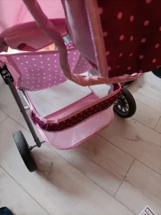 Silla de paseo gemelar para muñecas