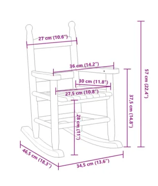 Silla Mecedora Infantil