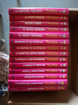 Libro Tea Stilton Catalán y Castellano