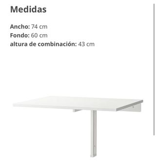 Oferta Mesa plegable pared
