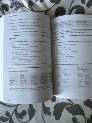 Gramática básica del alemán con ejercicios