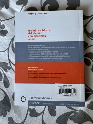 Gramática básica del alemán con ejercicios