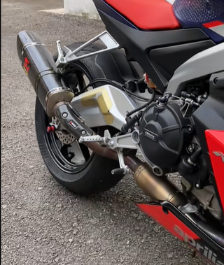 Tubo de escape Akrapovic Aprilia RS660