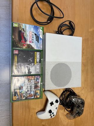 Xbox One S + 1 mando + 3 Juegos !!!