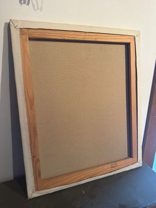 Pintura Lienzo Puerto con Barcas