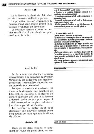 CONSTITUCION DE FRANCIA.