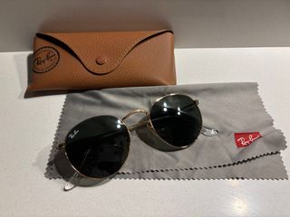 Gafas de Sol Ray-Ban Redondas Marrones y Negras