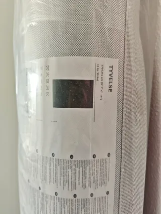 Alfombra 170x240 cm Negra Nueva