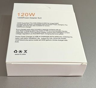 Cargador POCO Redmi compartible 120W + Cable USB-C