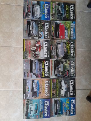 lote revistas motor clásico. 14 números.