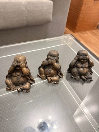Set 3 Budas Decorativos