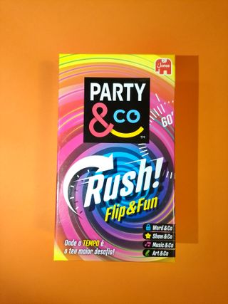 Party & Co Rush! Flip & Fun Jogo Novo Selado