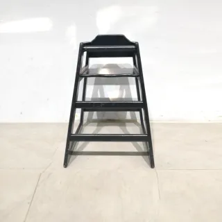 Trona infantil negra