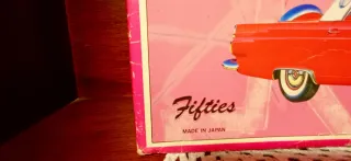 Auto giocattolo vintage Ford Thunderbird 1956