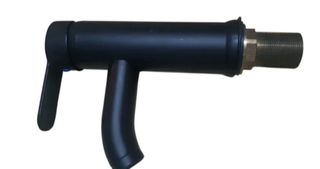 Grifo de lavabo negro monomando