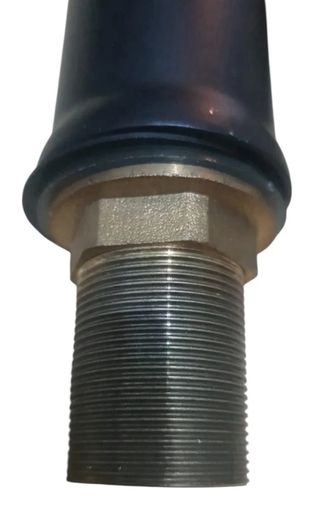 Grifo de lavabo negro monomando