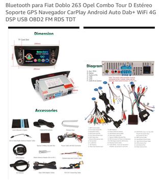 Pantalla Android Fiat Grande Punto