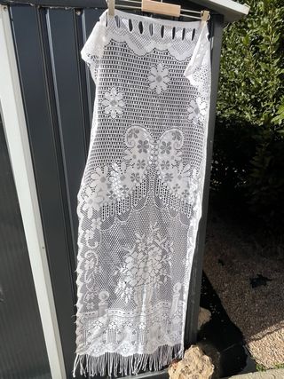 Cortina de encaje  para cocina u otra estancia