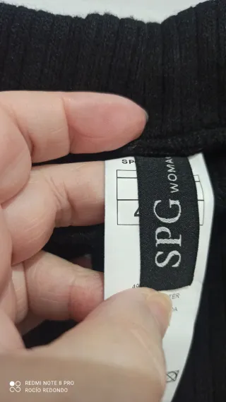 Falda lana, talla 48/50