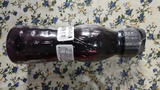 Borraccia in plastica trasparente colorata