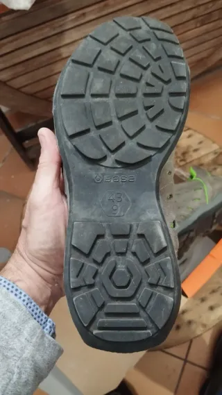 Scarpe antinfortunistiche Base grigie verdi