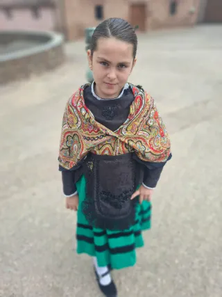 Traje de Serrana Nievo con Pañuelo