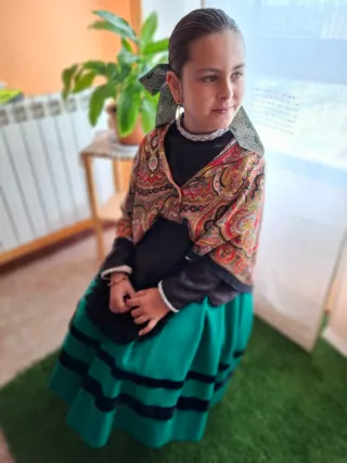 Traje de Serrana Nievo con Pañuelo