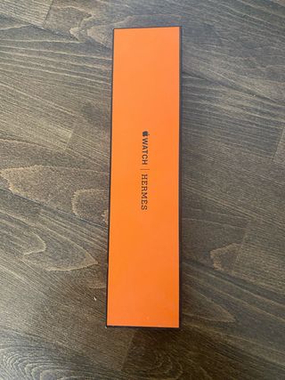 Caja Apple Watch Hermès Naranja Nueva