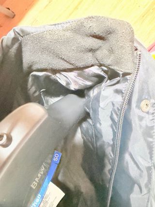 Chaqueta Moto BMW Gris y Amarillo