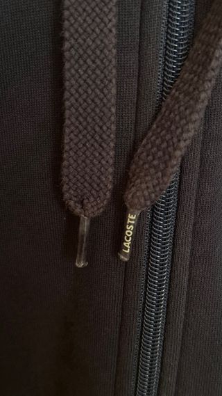 Sudadera Lacoste Azul Marino Cremallera