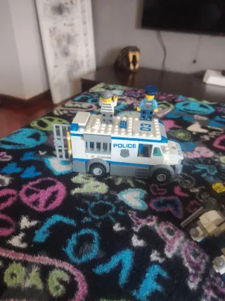 Lego 60043 Camión y Barco Policía