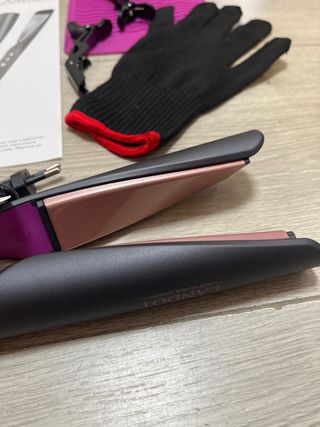 LANDOT Plancha Pelo Alisador Rizador 2 en 1
