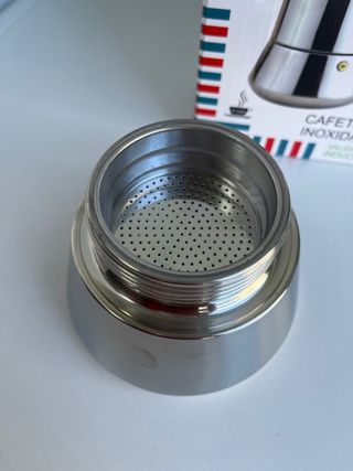 Cafetera cuperinox 6 tazas induccion|gas|vitro