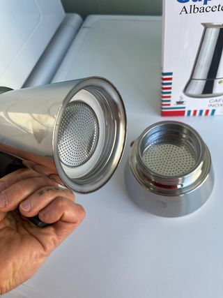 Cafetera cuperinox 6 tazas induccion|gas|vitro