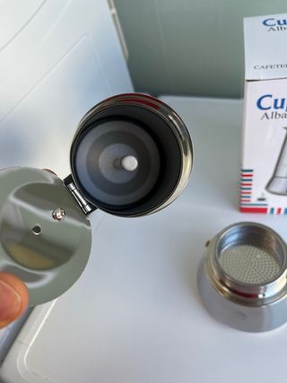 Cafetera cuperinox 6 tazas induccion|gas|vitro