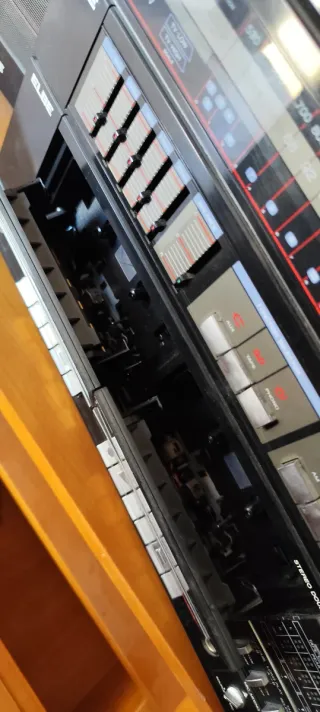 Minicadena vintage ELBE Doble Pletina Tocadiscos