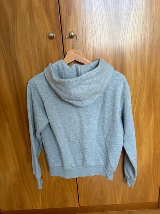 Chaqueta Converse Gris con Cremallera