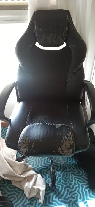 Silla Gaming Ergonómica Negra