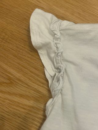 Camiseta Brownie Blanca Talla XXS