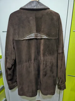 Chaqueta ante hombre marrón
