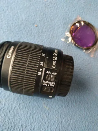 Objetivo Canon EFS 18-55mm