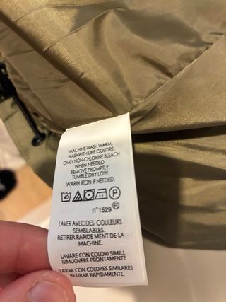 Abrigo Ralph Lauren Verde Caqui