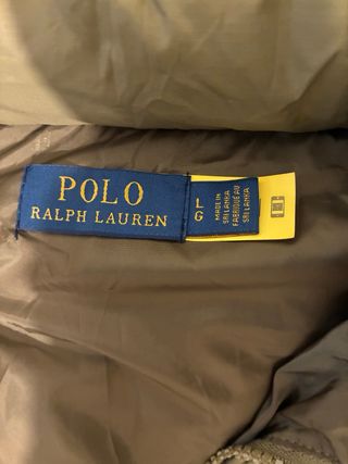Abrigo Ralph Lauren Verde Caqui