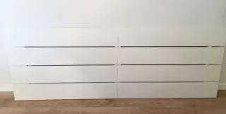 Cabecero cama Nordli blanco Ikea