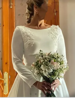 Vendo Vestido de Novia, velo y Zapatos.