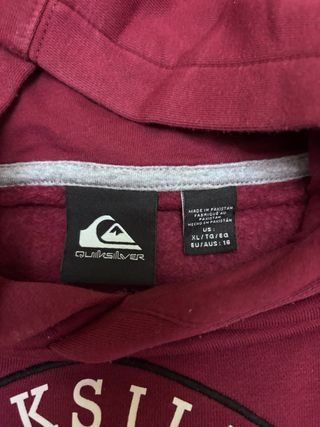 Sudadera Quiksilver niño 16 años morada